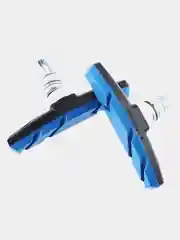 Синий тормозные колодки для велосипеда, тип V-brake, 2 штуки