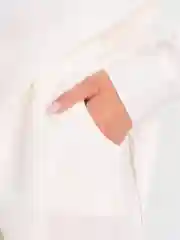 Белый домашний женский костюм муслиновый, пижама