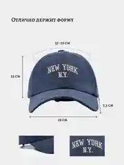 Синий бейсболка кепка мужская женская унисекс NY