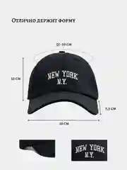 Синий бейсболка кепка мужская женская унисекс NY