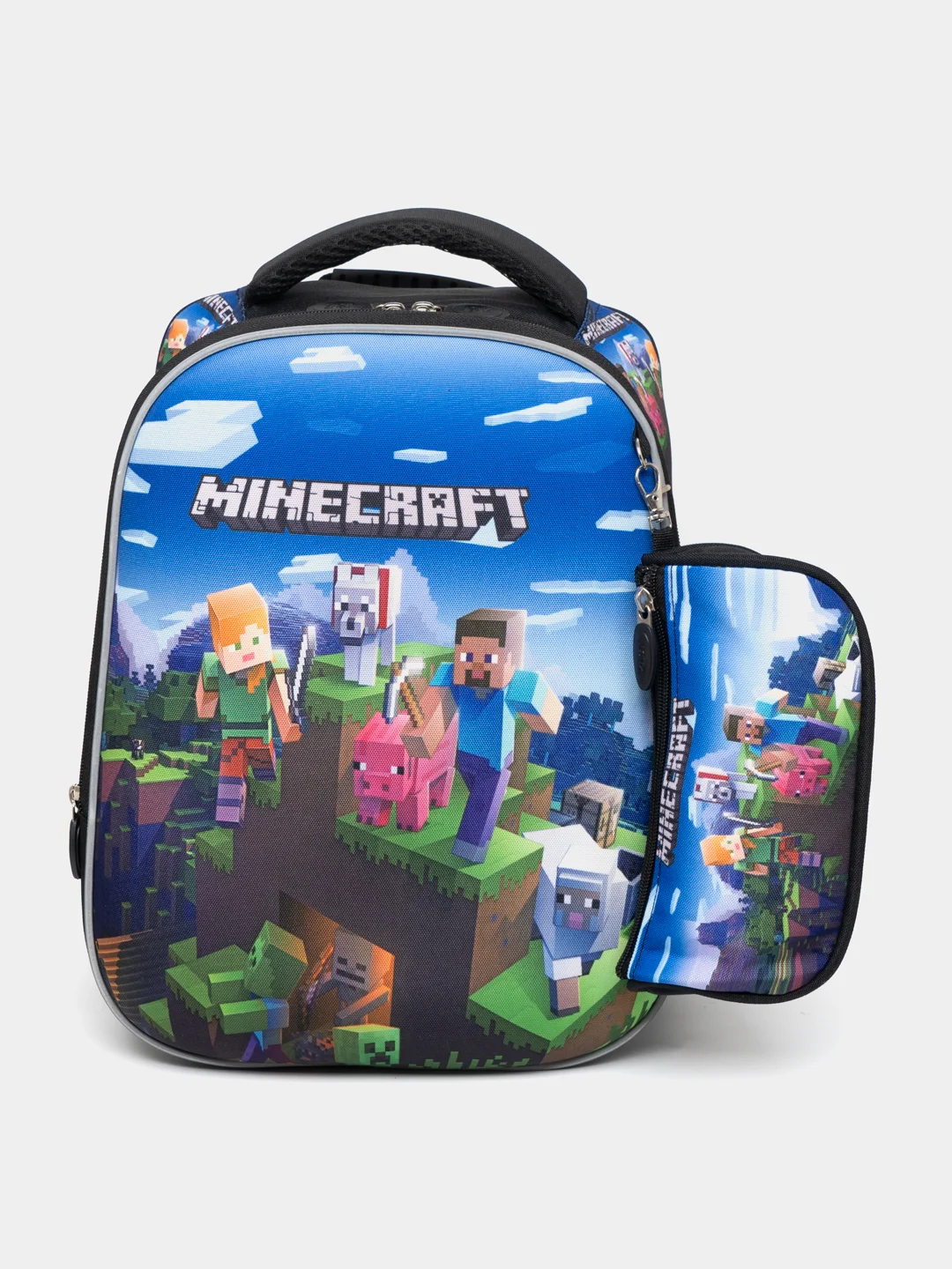Угольный рюкзак школьный Майнкрафт, Minecraft , 40 x 32 см