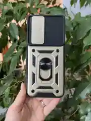 Золотой чехол противоударный armors для Tecno Pova Neo 3 / Техно Пова Нео 3 с защитой камеры