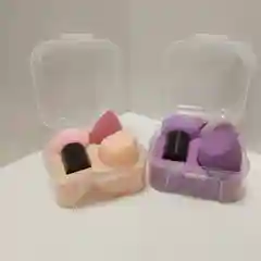 Спонж для макияжа, в футляре