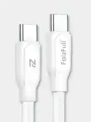 Зарядный кабель для Apple iPhone 15 и Android, Type-C / Type-C, тайпси с быстрой зарядкой