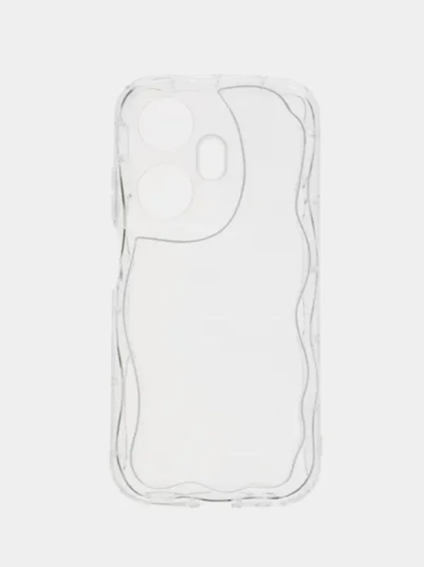 Чехол для Itel P55+ Plus (Ител П55 Плюс), прозрачный, противоударный