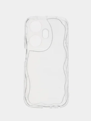 Чехол для Itel P55+ Plus (Ител П55 Плюс), прозрачный, противоударный