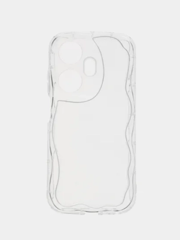 Чехол для Itel P55+ Plus (Ител П55 Плюс), прозрачный, противоударный