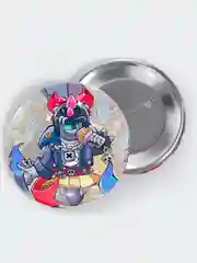 Багровый значок Brawl Stars