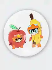 Бежевый значок Brawl Stars