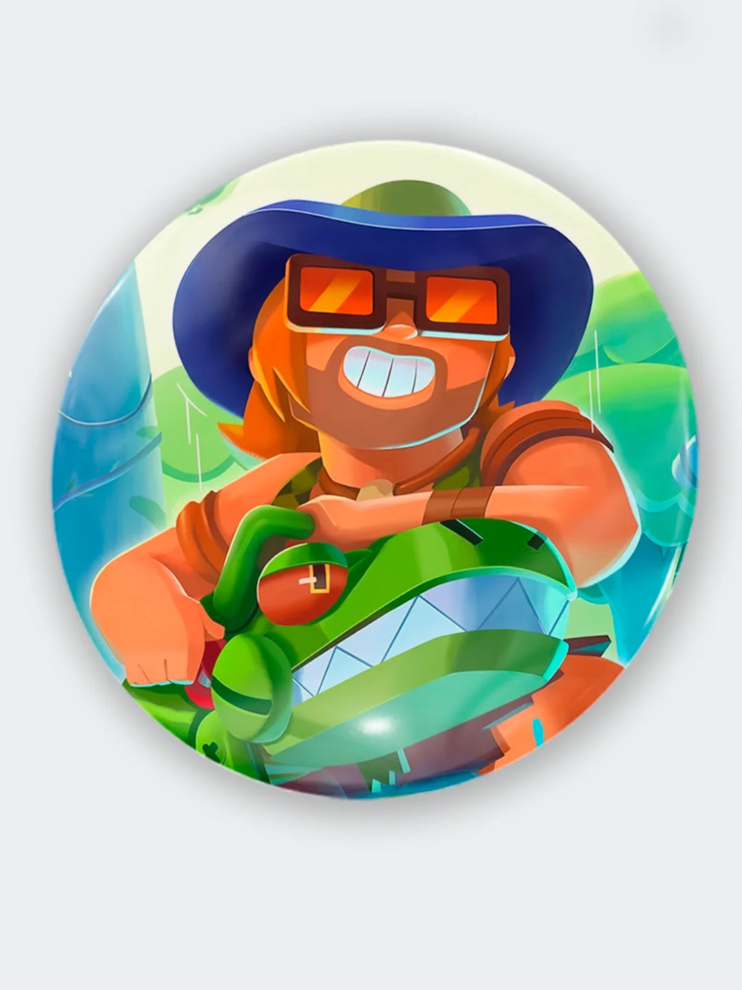 Белый значок Brawl Stars
