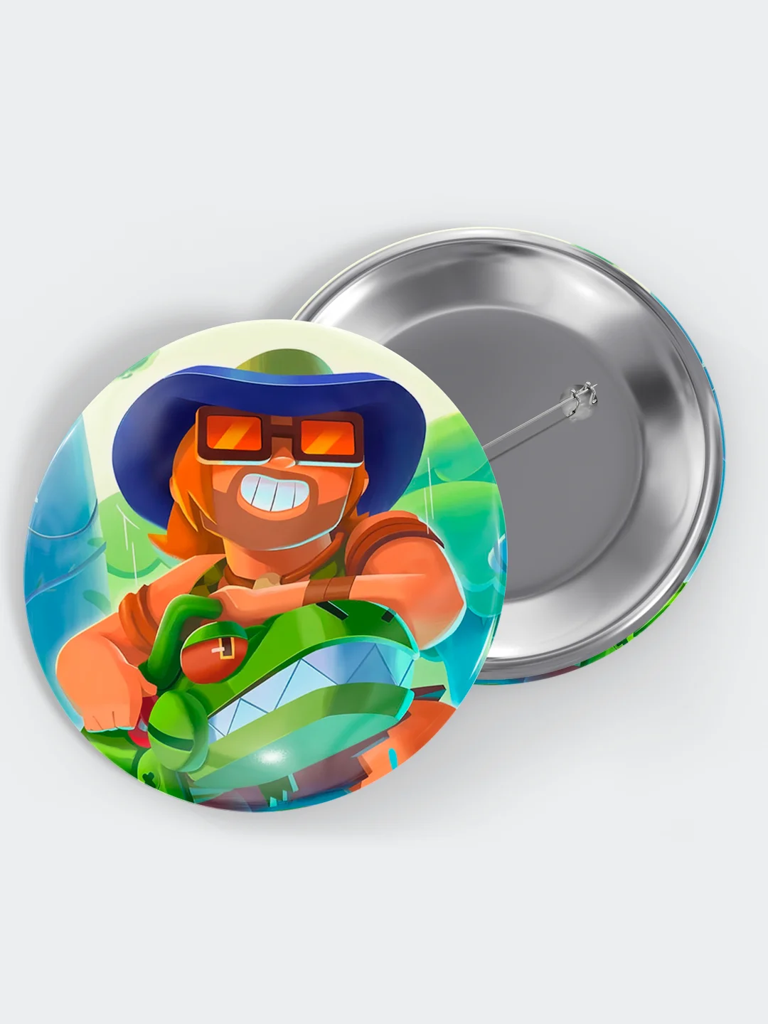 Белый значок Brawl Stars