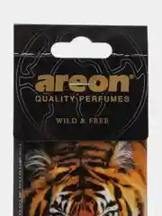 Золотистый хаки ароматизатор картонный для авто на зеркало Areon