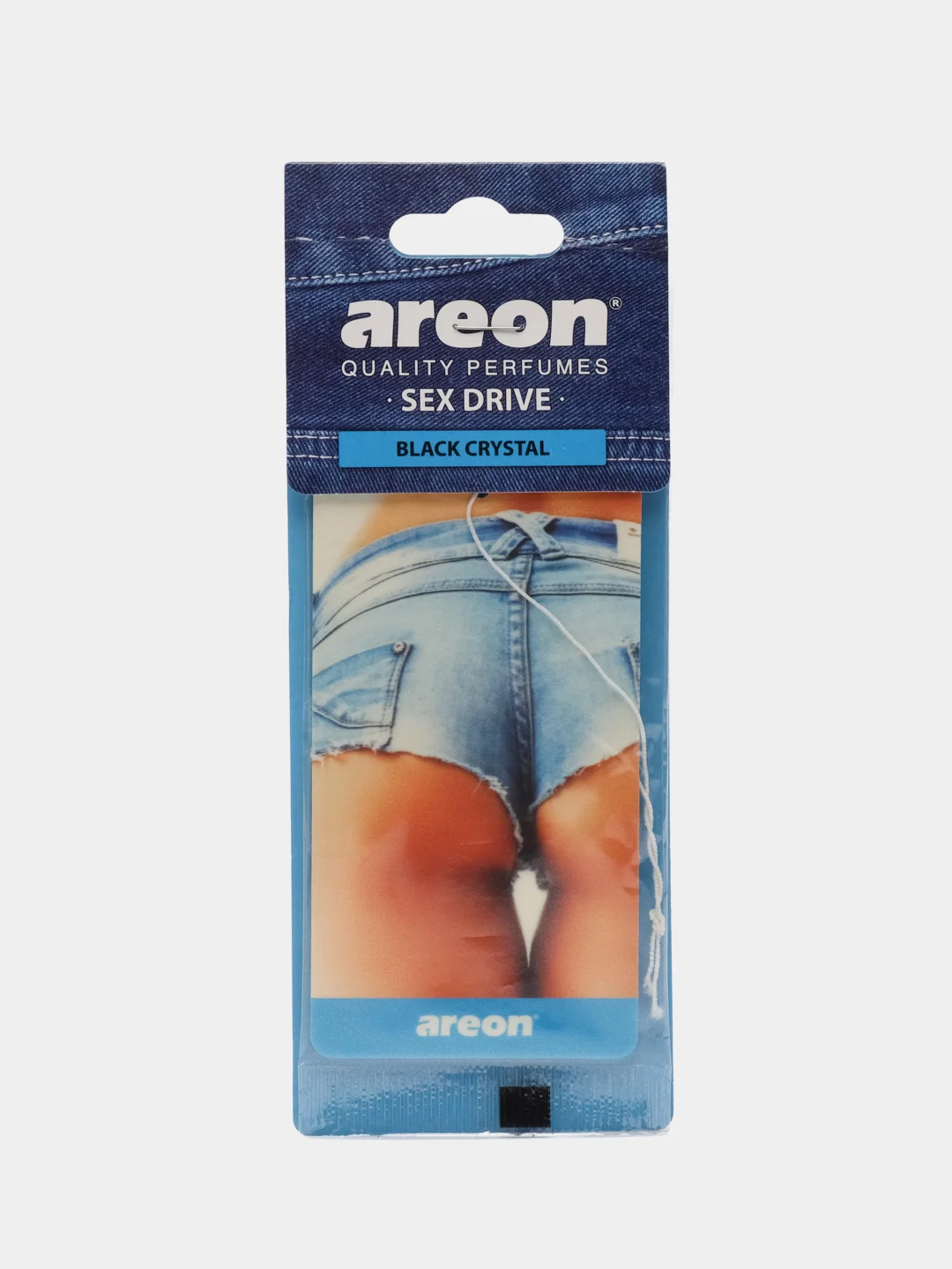 Индиго ароматизатор картонный для авто на зеркало Areon