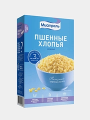 Хлопья МИСТРАЛЬ Пшенные Нежные, 400 г