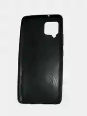 Коричневый чехол с принтом "LV" для Samsung A42