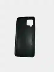 Коричневый чехол с принтом "LV" для Samsung A42
