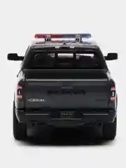 Серый машинка металлическая Kinsmart 1:46 2019 Dodge RAM 1500 Firefighter/Police KT5413DPR
