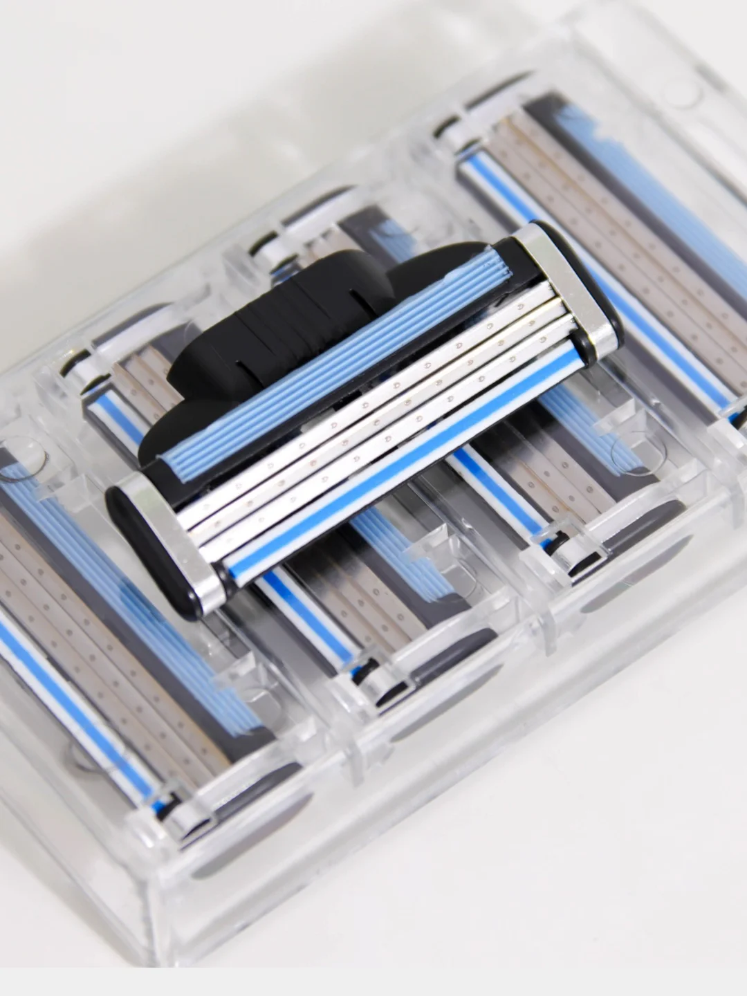 Gillette Mach3 сменные кассеты для бритья совместимые, 4 шт
