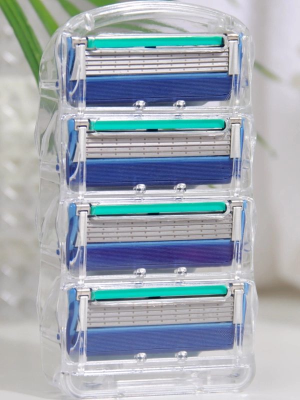 Gillette Fusion cменные кассеты для бритья совместимые, 4 шт