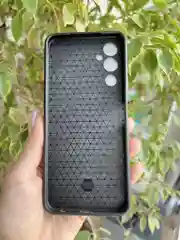 Красный чехол противоударный armors для Tecno Pova 4 Pro / Техно Пова 4 Про с защитой камеры