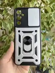 Красный чехол противоударный armors для Tecno Pova 4 Pro / Техно Пова 4 Про с защитой камеры