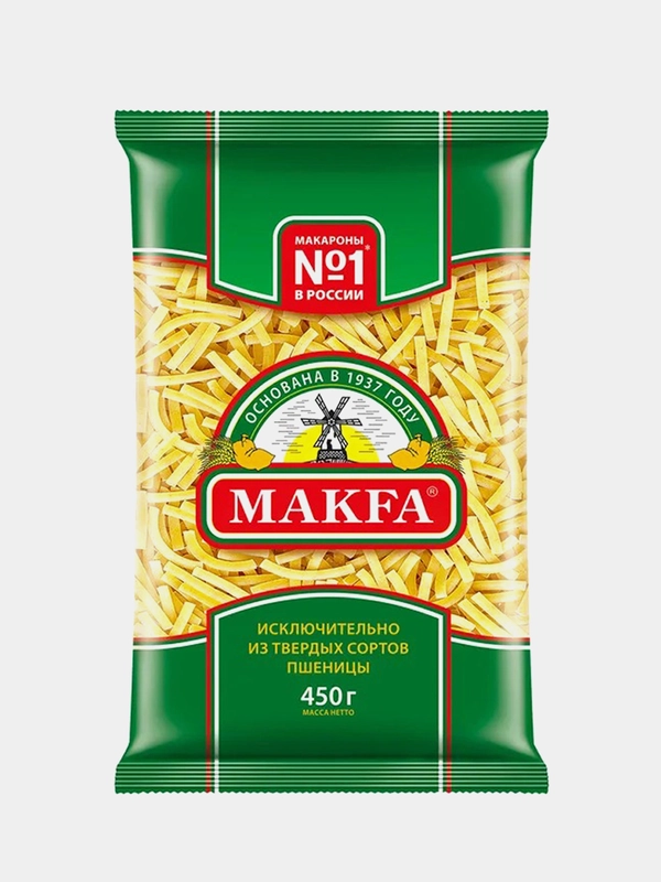 Макаронные изделия MAKFA "Лапша", 450 г
