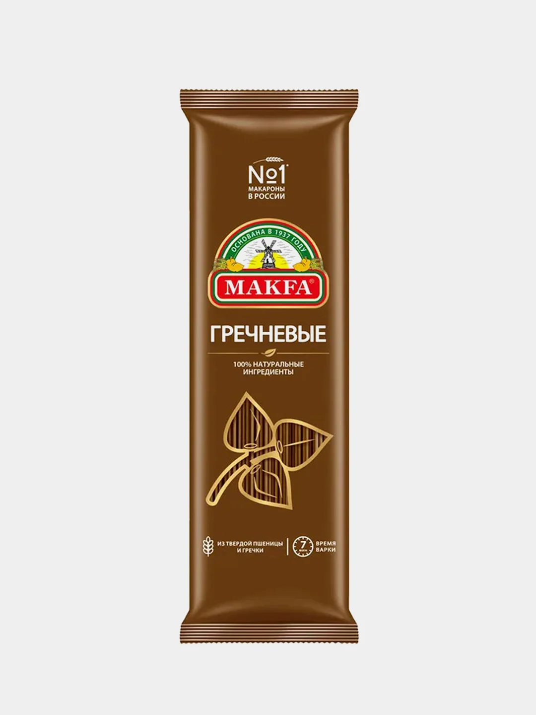 Макаронные изделия MAKFA "Спагетти", гречневая, 500 г