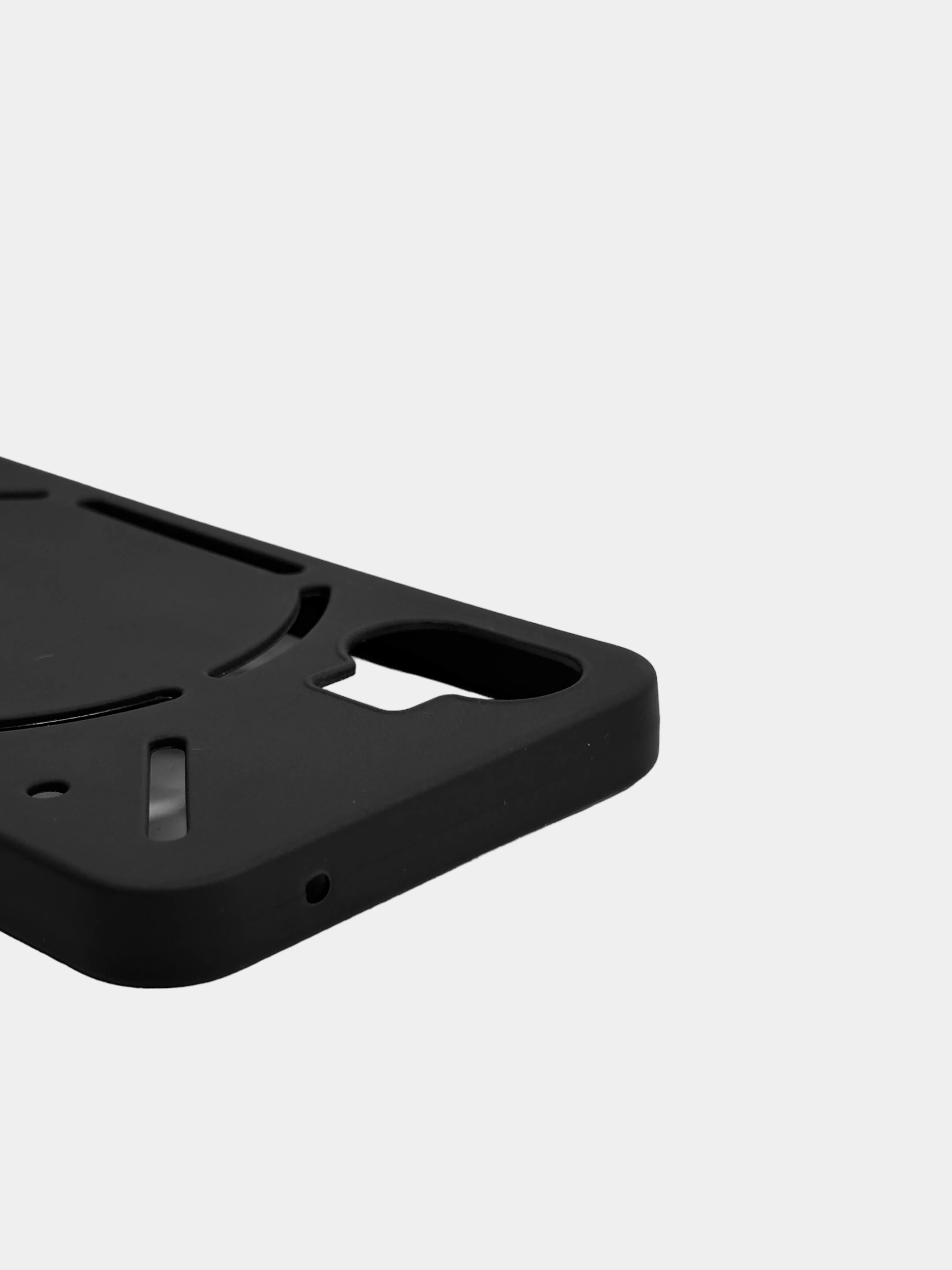 Чехол Nothing Phone 1, черный, силиконовый
