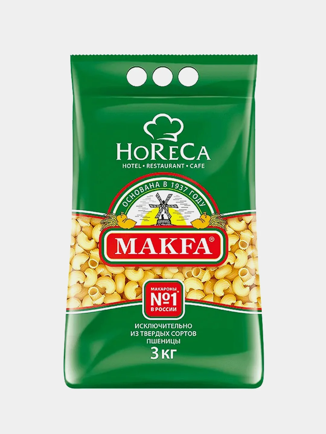 Макаронные изделия MAKFA "Улитки", 3 кг