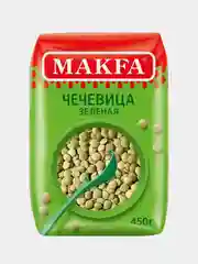 Чечевица зеленая MAKFA, 450 г