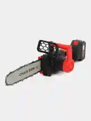 Электропила ChainSaw цепная аккумуляторная 12 дюймов, 2 аккумулятора