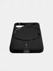 Чехол Nothing Phone 2 черный, силиконовый, матовый