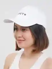 Белый бейсболка Унисекс с надписью "Youth"