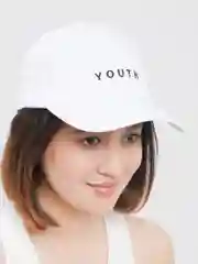 Белый бейсболка Унисекс с надписью "Youth"