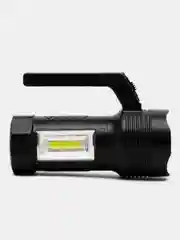 ЧИНГИСХАН Фонарь прожектор, 1 LED+12 LED, 1Вт+3Вт, 800мАч, вилка 220В, 2 режима, пластик