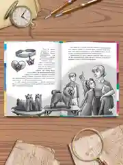 Книга детский детектив "Запутанное дело о пропаже сапфиров" М. Лазаренская. Проф-Пресс