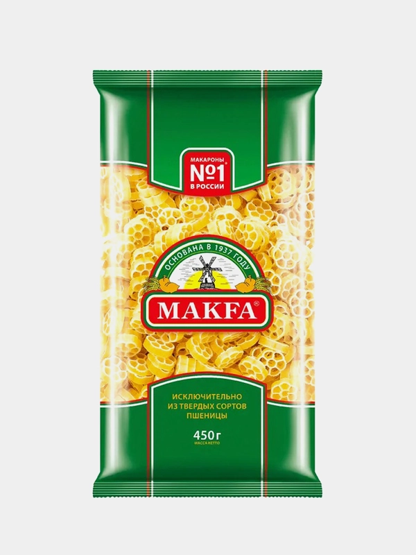 Макаронные изделия MAKFA "Цветочки", 450 г