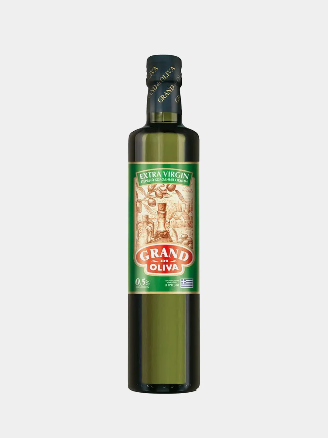 Масло оливковое GRAND DI PASTA Grand di Oliva, нерафинированное, 0,5 л