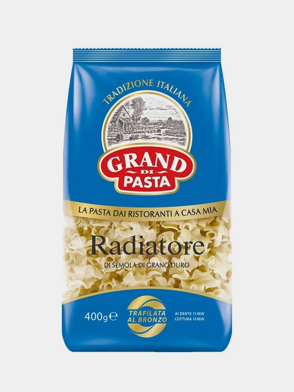 Макаронные изделия GRAND DI PASTA Radiatore, 400 г