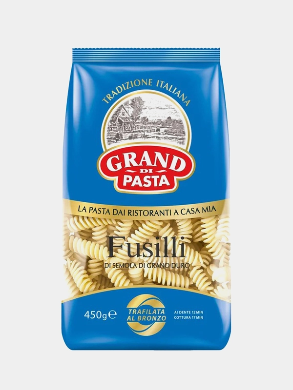 Макаронные изделия GRAND DI PASTA Fusilli, 450 г