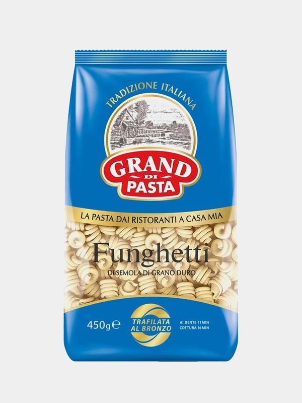 Макаронные изделия GRAND DI PASTA Funghetti, 450 г