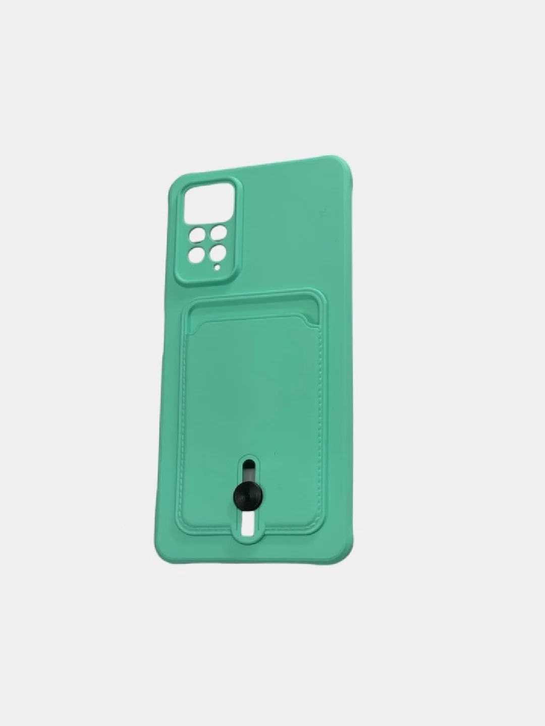 Бирюзовый чехол для Redmi Note 11 Pro С отделением для карты
