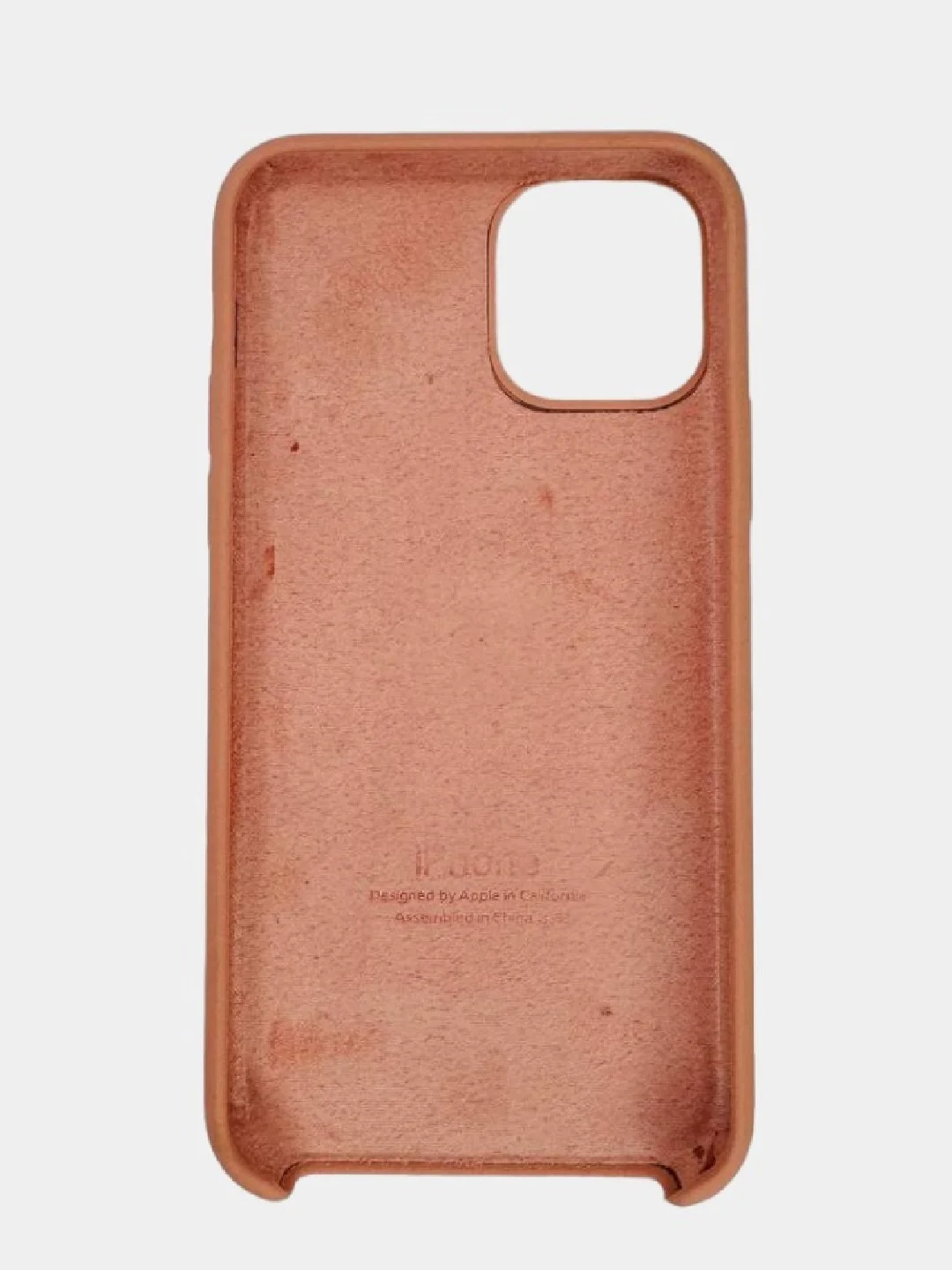 Чехол SILICONE COVER для iPhone 11 Pro, пастельно-коралловый