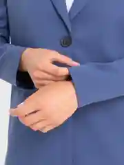 Морской пиджак женский оверсайз