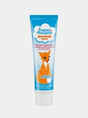 Детский крем Happy Moments "Лисичка", для детей с 3-х месяцев, 45 мл