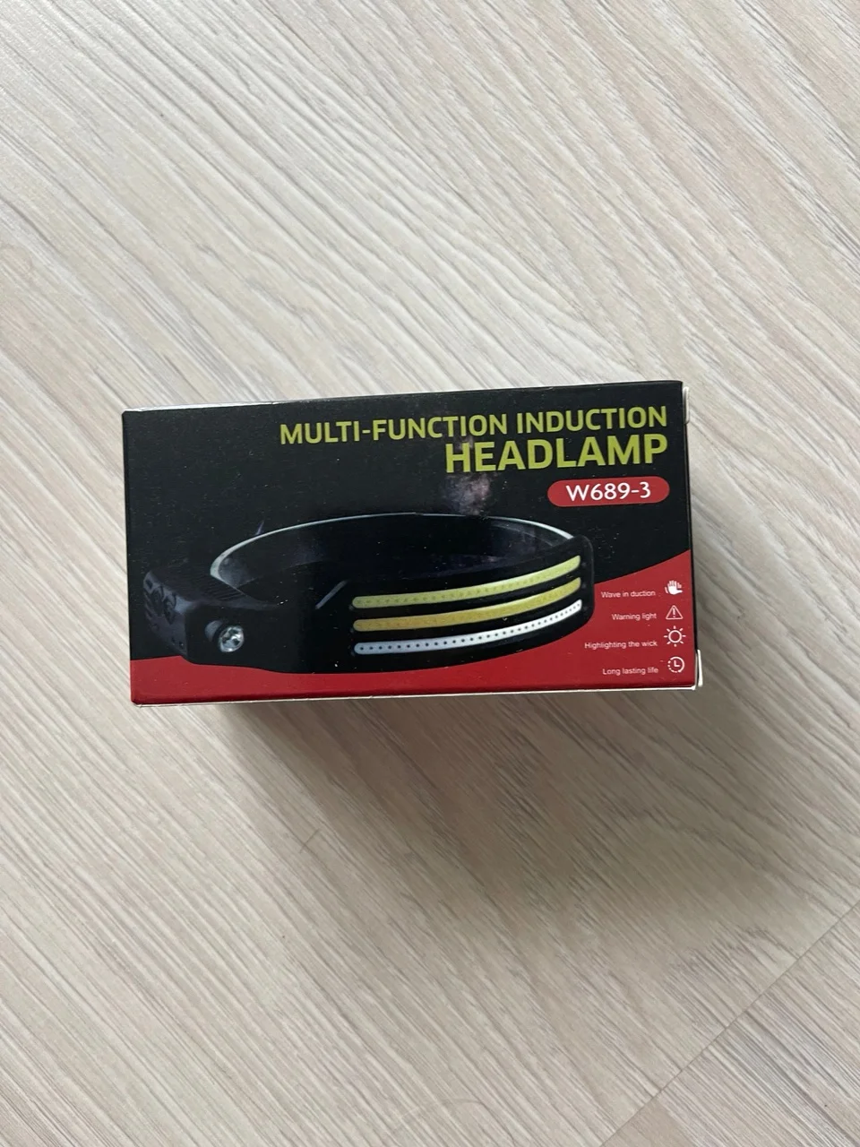 Белый мощный фонарь налобный аккумуляторный LED для охоты и для рыбалки, фонарь аккумуляторный