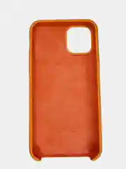 Чехол SILICONE COVER для iPhone 11 Pro, с логотопом,тёмно - орнжевое яблоко