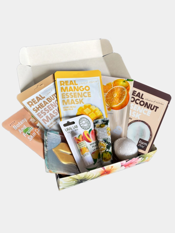 Подарочный косметический набор для девушек, женщин "Совершенство" Beauty Box, набор масок