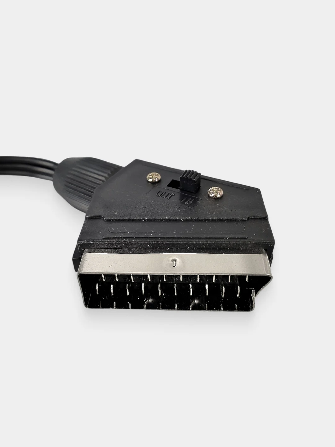 Кабель SCART - 3RCA (тюльпаны) 1,5 м с переключателем
