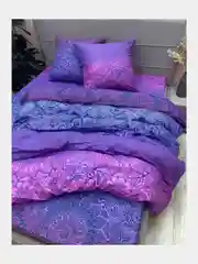 Постельное белье, 1,5 сп, 2 спальное, евро, семейный Бязь ivSubelIa "Энигма", 70 x 70